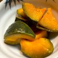 バウチャン's cooksnap of when they made 黄金比！簡単！減塩！無水！かぼちゃの煮物.