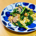 西＊絵子's cooksnap of when they made 中華風ソーセージとほうれん草の炒めもの♪.