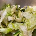 chacokon☆'s cooksnap of when they made レタスときゅうり簡単すぎるチョレギサラダ.