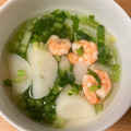 ちゃーりーWKY's cooksnap of when they made 海老とかぶの白だしさっと煮♪.