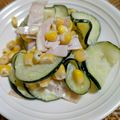 クックE5VY5L☆'s cooksnap of when they made 【ズッキーニとコーンのマヨサラダ】.