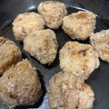 megmeg616's cooksnap of when they made リメイク焼おにぎり~炊き込みご飯~.