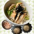 yu🐓's cooksnap of when they made 生姜ご飯で♡鶏胸肉塩麹丼♡.