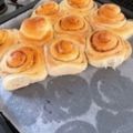 nukunu9's cooksnap of when they made ＨＢで簡単成形♡シナモンロール.