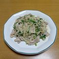 55才のおじさん's cooksnap of when they made シンプルが美味しい♪豚バラもやしニラ炒め.