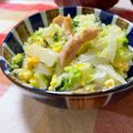 クックDGCFO3☆'s cooksnap of when they made 子供もおかわり！白菜のカルボナーラサラダ.