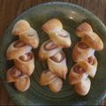 みるく茶's cooksnap of when they made 全粒粉 ベーコンエピ.