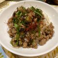クックEEMOYA☆'s cooksnap of when they made なすの味噌そぼろ丼.
