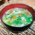 料理男子部🍻's cooksnap of when they made おろしなめこのお味噌汁.