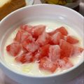 ☆あいちゃん's cooksnap of when they made 夏限定☆スイカミルクヨーグルト♪.