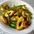 yu🐓's cooksnap of when they made 簡単10分☆ピーマンとちくわのカレー炒め.