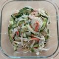 ももゆみ1230's cooksnap of when they made 新玉ねぎとカニかまの粒マスタードサラダ.