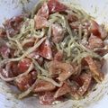 食いしん坊河童's cooksnap of when they made 簡単★もやしとトマトのカレーマヨサラダ.