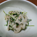 いしまるりえこ's cooksnap of when they made 蓮根と豆苗のサラダ.