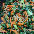 NEKOほっぺ's cooksnap of when they made 簡単！給食の味！小松菜と薩摩揚げの炒め煮.