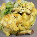 22okaki's cooksnap of when they made 鶏胸肉と白菜のチーズでトロッとカレー炒め.