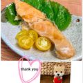 島子☆'s cooksnap of when they made 香ばしい♪︎フライパン使いごま油で焼き鮭.