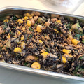hama♪♪♪'s cooksnap of when they made ほうれん草とひじきのツナコーンごまマヨ.