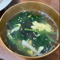 クックM96XDX☆'s cooksnap of when they made 栄養満点♫ほうれん草と海苔のスープ.