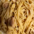 友里のズボラ飯's cooksnap of when they made レンチンカルボナーラ.