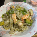 ayanky74's cooksnap of when they made あの！？海老とアボカドのジェノバ風パスタ.