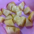 mantacarp's cooksnap of when they made パイナップルの簡単な切り方.