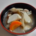 気まぐれ♡雨おんな's cooksnap of when they made 豚汁（炒めゴボウ・里芋・舞茸・豚肉）.