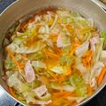 まいのすけ７８'s cooksnap of when they made ☆キャベツとにんじんのコンソメスープ☆.
