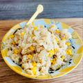 おりこうポチ's cooksnap of when they made ガーリックバターコーン　ライス♪.