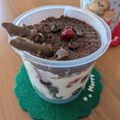 ako45's cooksnap of when they made 簡単クリスマス☆トナカイのチョコケーキ♪.