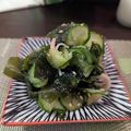 うぴのすけ's cooksnap of when they made ☆きゅうりとわかめの酢の物☆.