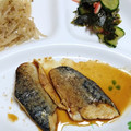 しもきゅう's cooksnap of when they made 塩さばのゴマ酢焼き.