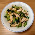 みぃくんのママ's cooksnap of when they made 鶏ササミときゅうりの冷製★さっぱり常備菜.