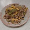 男の子4人のママもっち's cooksnap of when they made レタスの大量消費に！豚肉レタス卵炒め.