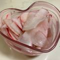 papikun's cooksnap of when they made 紫大根の甘酢漬け.