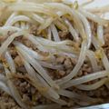 しゃちまるる's cooksnap of when they made 【減塩】腎臓内科医考案の肉味噌もやし炒め.