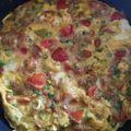 くむちん's cooksnap of when they made トマトと納豆のオープンオムレツ.
