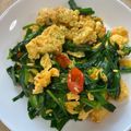 かしゅかしゅん's cooksnap of when they made ニラ入りトマトと卵の炒めもの.