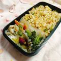 ひな4kidsまま's cooksnap of when they made マヨネーズで♫にんにく醤油炒飯.
