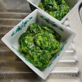 美らはいび's cooksnap of when they made モロヘイヤのお浸し.