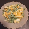 ほか弁ママ's cooksnap of when they made スナップえんどう♡卵マスタードマヨサラダ.