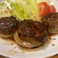 ねみねみ's cooksnap of when they made まるごと新玉ねぎ！甘辛照り焼きバーグ.