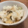 クックBRNNPL☆'s cooksnap of when they made ☺白だしで超簡単♪炊飯器で山菜おこわ☺.