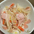 大ちゃん1109's cooksnap of when they made 我が家の定番やみつき☆もやしの中華サラダ.
