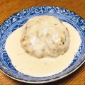 vabochan's cooksnap of when they made ミルク煮込みハンバーグ.