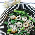 みっちゃん❇️68's cooksnap of when they made 春菊とちくわのごま和え.