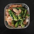 Coちむ's cooksnap of when they made 春菊とベーコンのバター炒め.