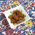 SP♪'s cooksnap of when they made こんにゃくの味噌煮.