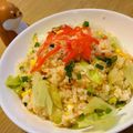 ズー©️'s cooksnap of when they made ♪レタスと紅鮭のチャーハン♪.