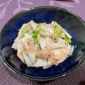 MizuhoBank's cooksnap of when they made かぶとツナのサラダ【無限かぶ】.